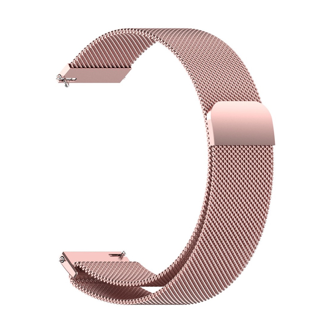Samsung Galaxy Watch 4 44mm Armband Milanese Loop, rosa guld