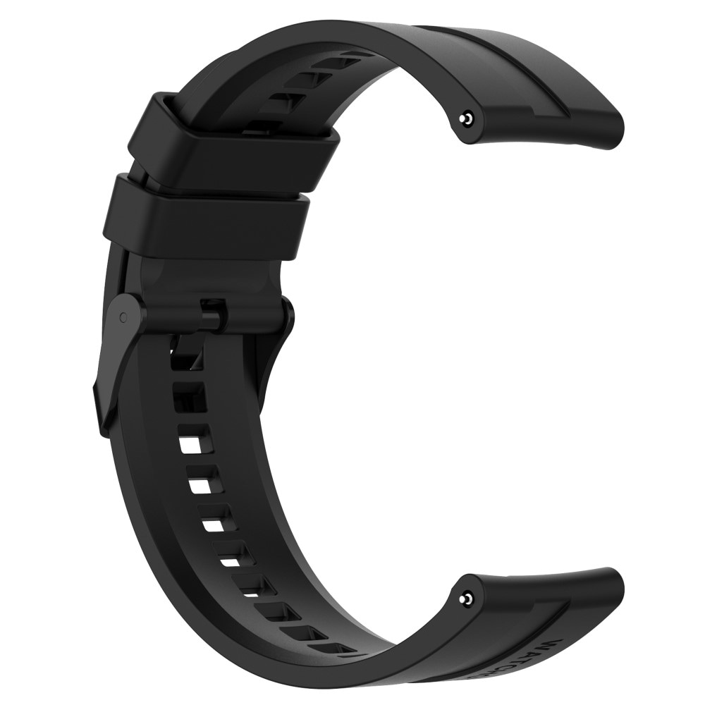 Huawei Watch GT 3 46mm/GT Runner Armband i silikon, svart