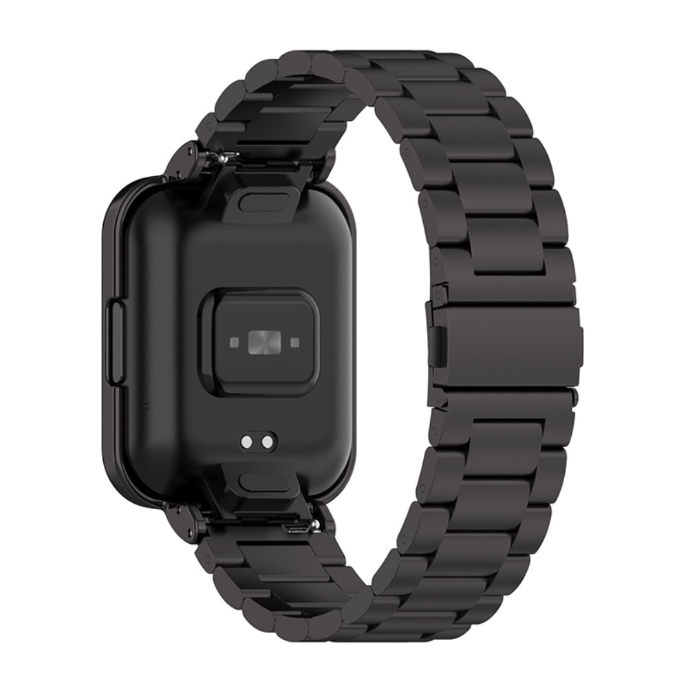 Xiaomi Redmi Watch 2 Lite Stilrent länkarmband i metall, Svart