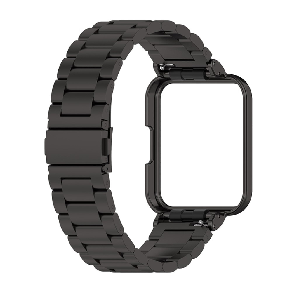 Xiaomi Redmi Watch 2 Lite Stilrent länkarmband i metall, svart