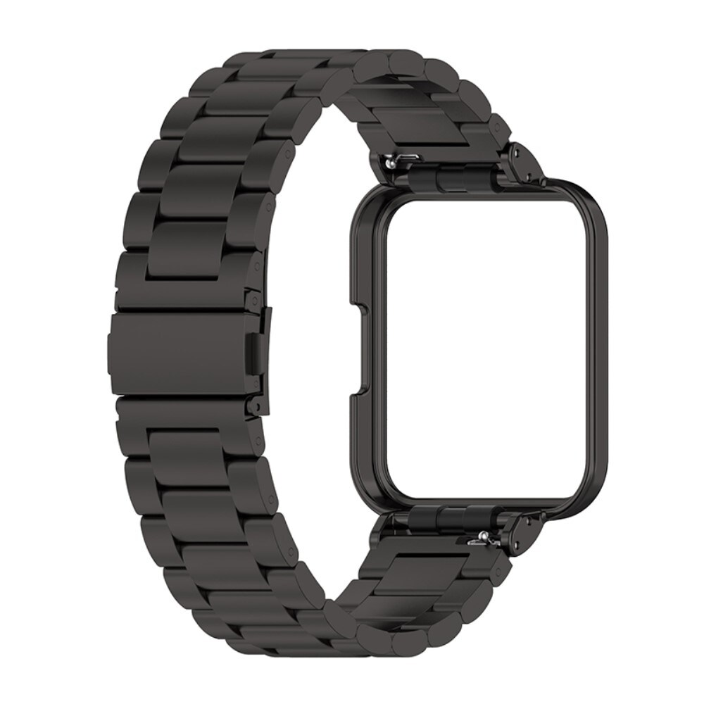 Xiaomi Redmi Watch 2 Lite Stilrent länkarmband i metall, Svart