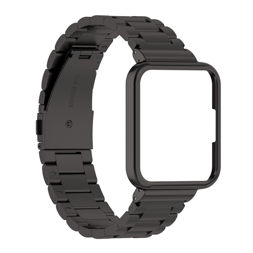 Xiaomi Redmi Watch 2 Lite Stilrent länkarmband i metall, Svart