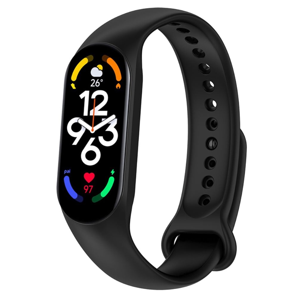 Xiaomi Mi Band 7 Armband i silikon, svart