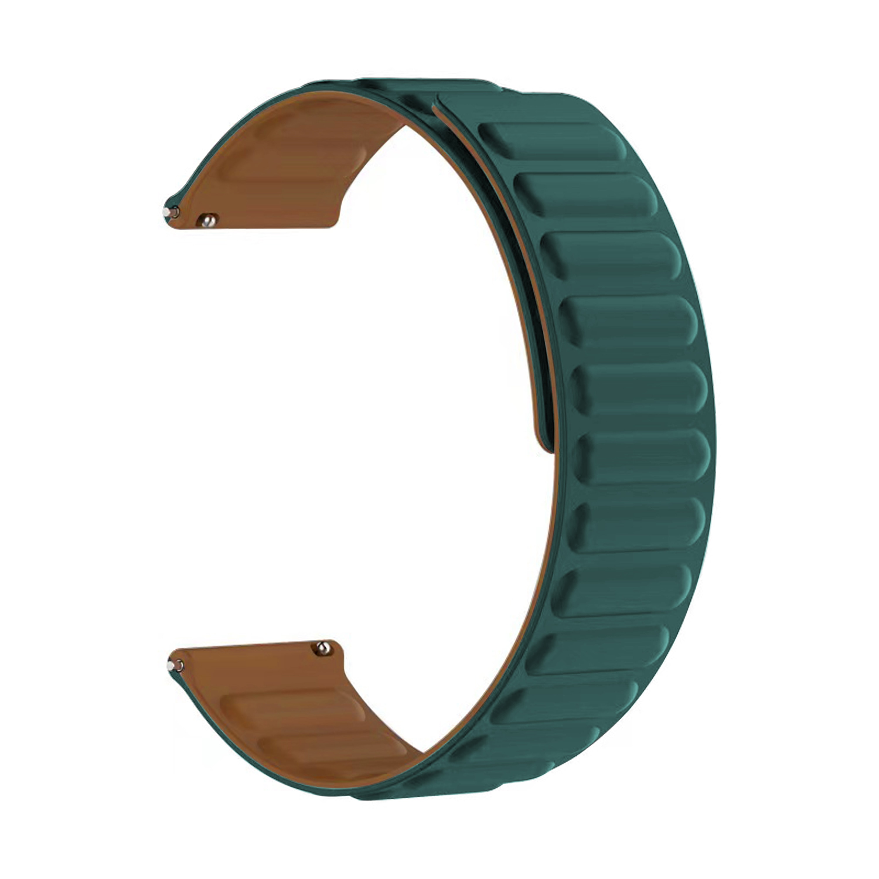 Polar Ignite Armband i silikon med magnetstängning, grön