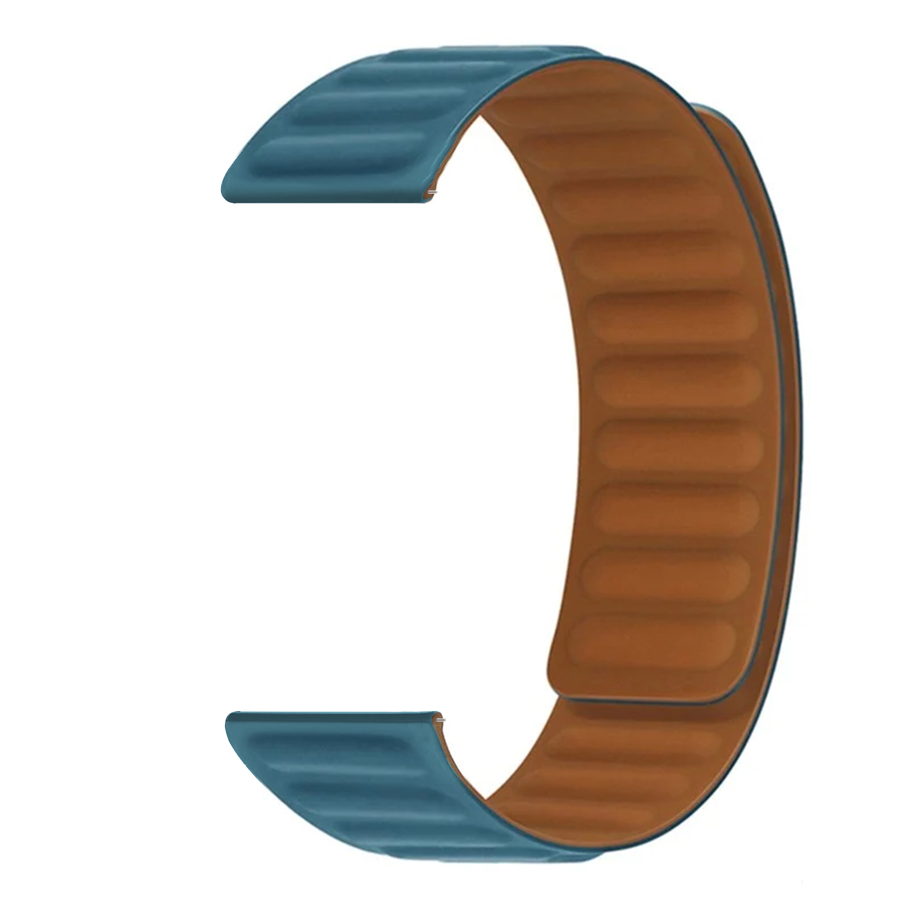 Huawei Watch Buds Armband i silikon med magnetstängning, blå