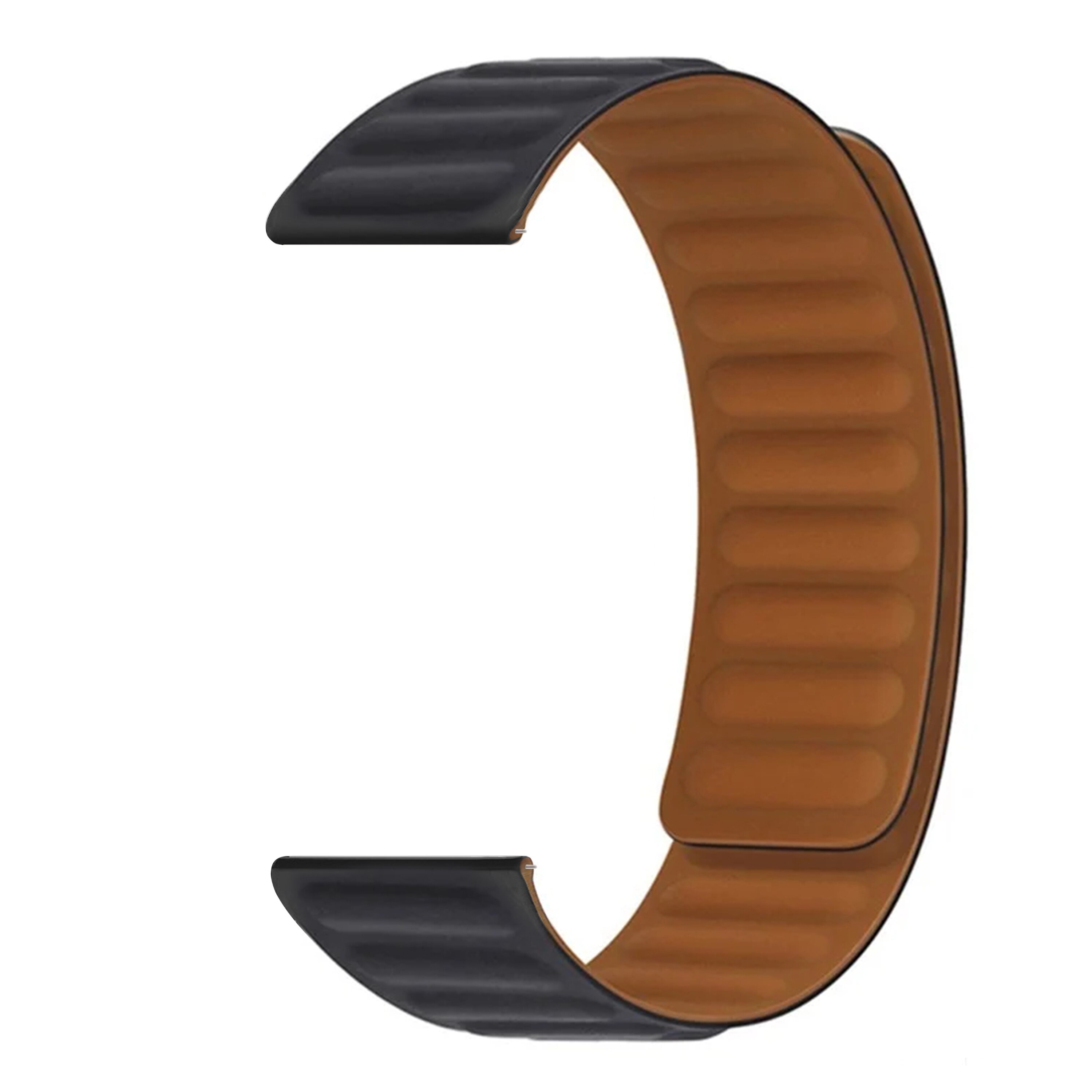 Amazfit Bip 5 Armband i silikon med magnetstängning, svart