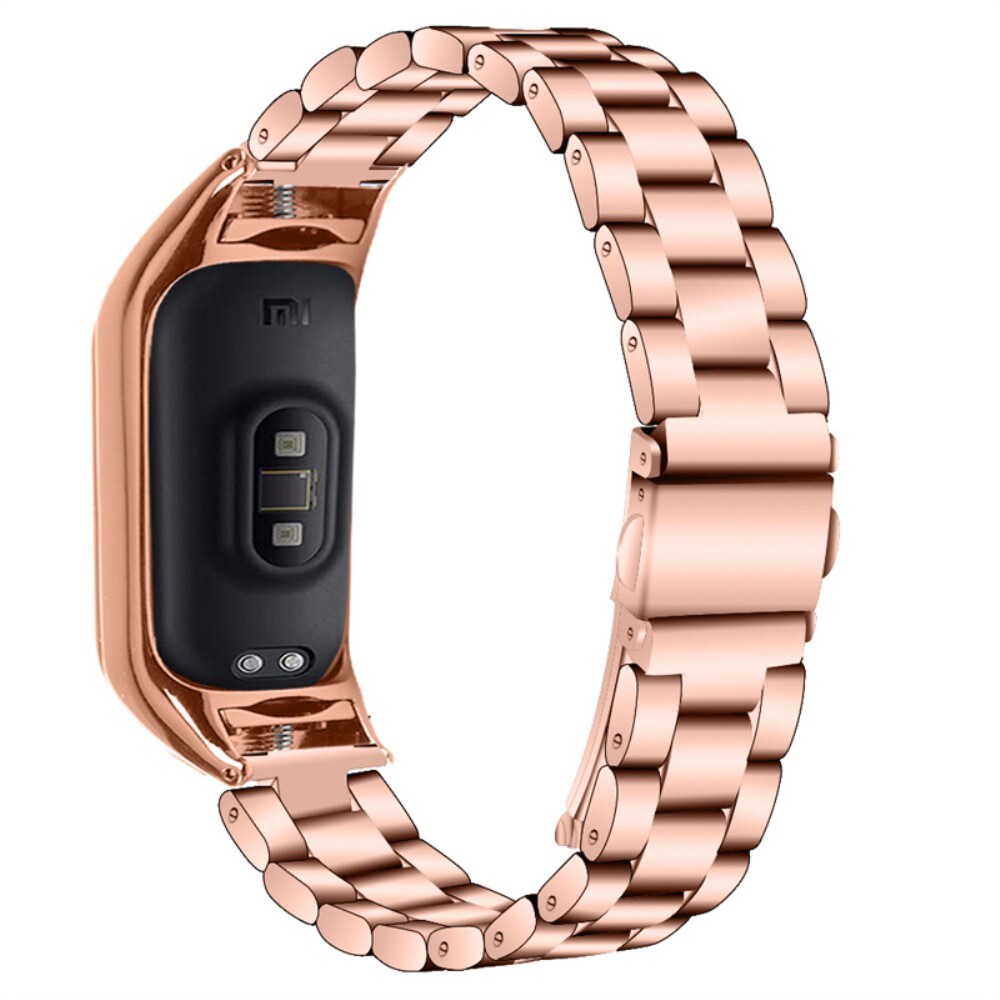 Xiaomi Mi Band 7 Stilrent länkarmband i metall, roséguld