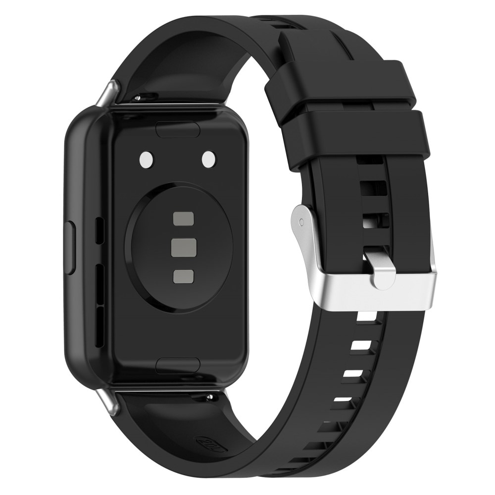 Huawei Watch Fit 2 Armband i silikon, Svart