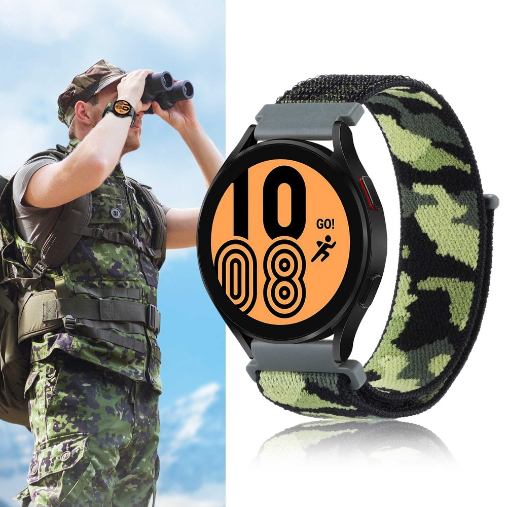 Samsung Galaxy Watch 6 Classic 47mm Armband i nylon, camo