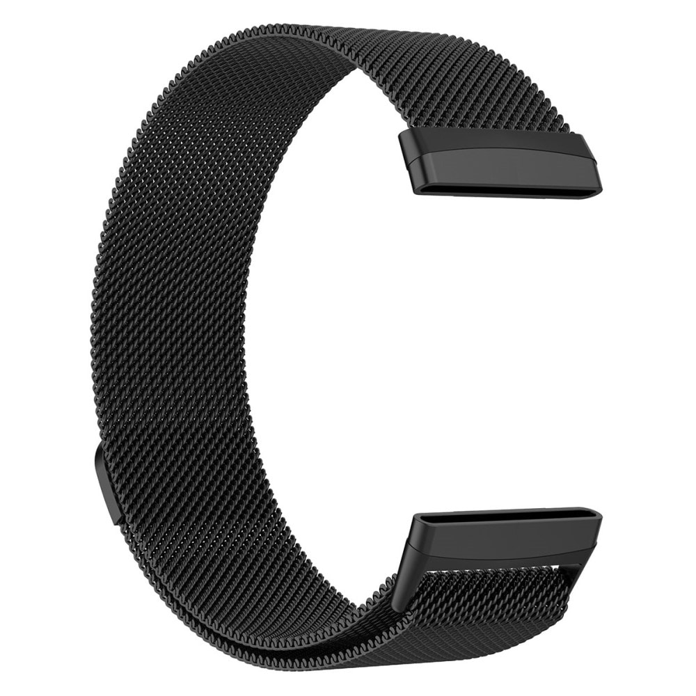 Fitbit Versa 4 Armband Milanese Loop, svart