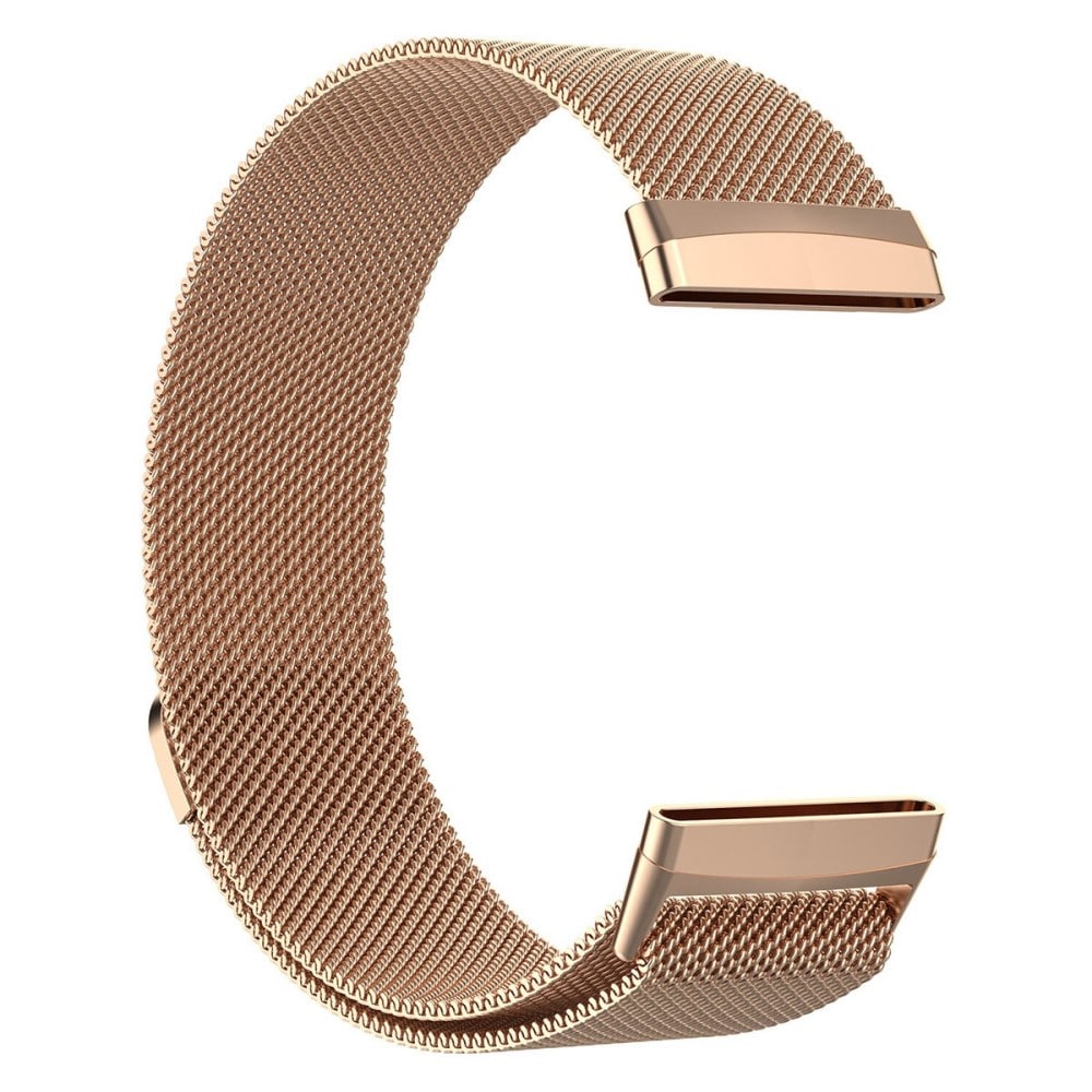 Fitbit Versa 4 Armband Milanese Loop, roséguld