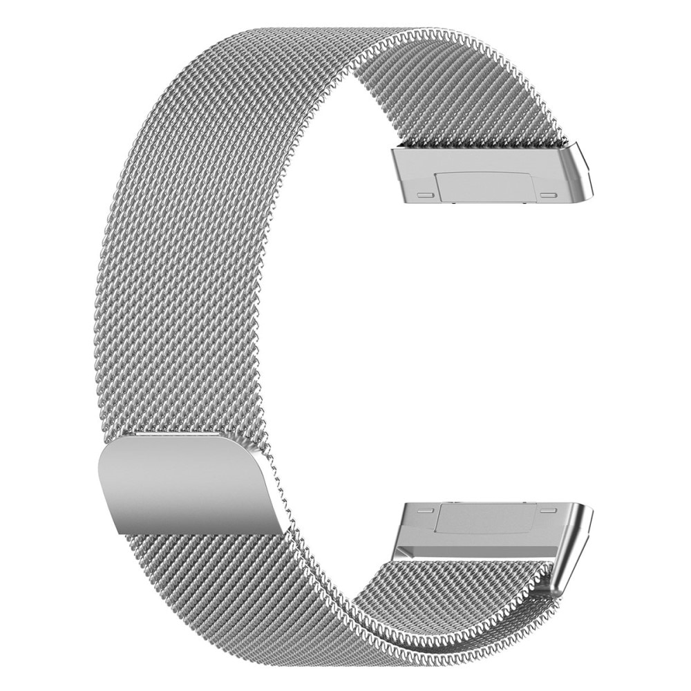 Fitbit Versa 3/Sense Armband Milanese Loop, silver