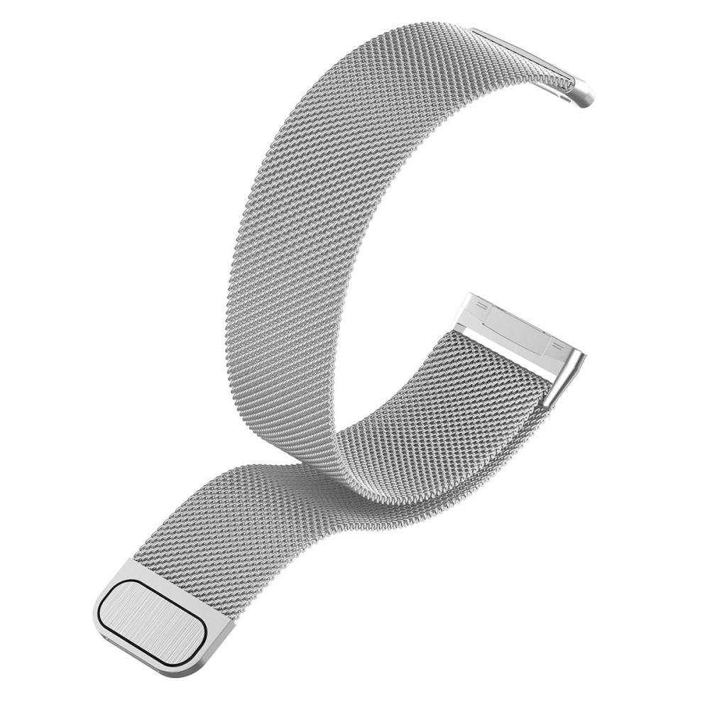 Fitbit Versa 3/Sense Armband Milanese Loop, silver