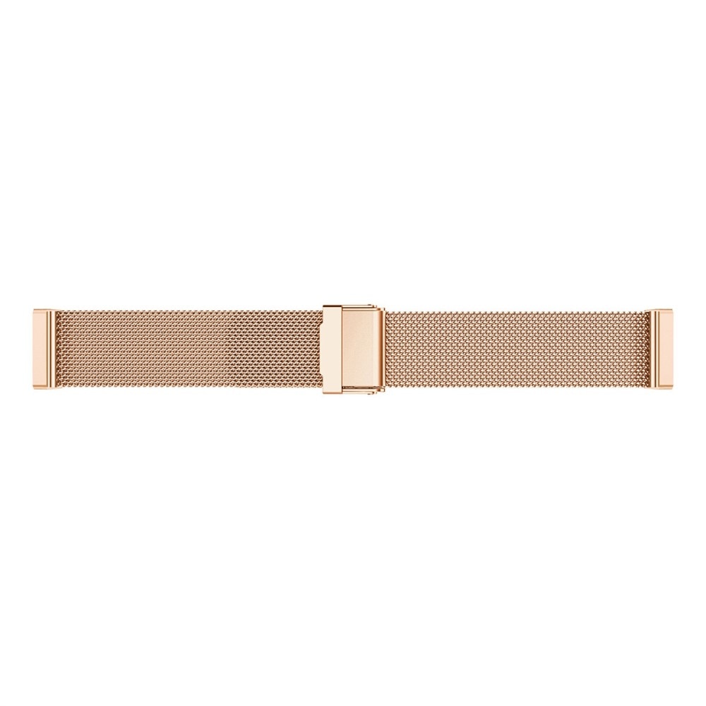 Fitbit Versa 3/Sense Armband i mesh, roséguld