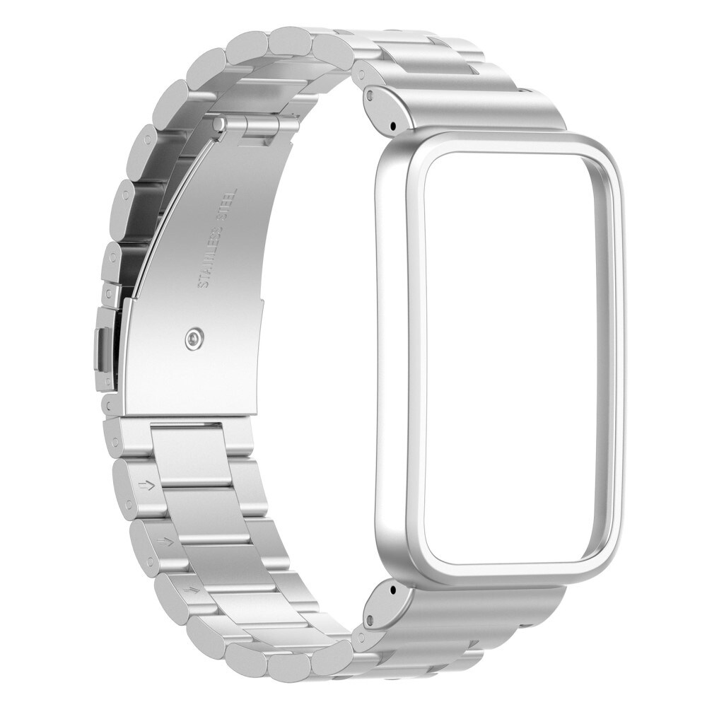 Xiaomi Mi Band 7 Pro Stilrent länkarmband i metall, Silver
