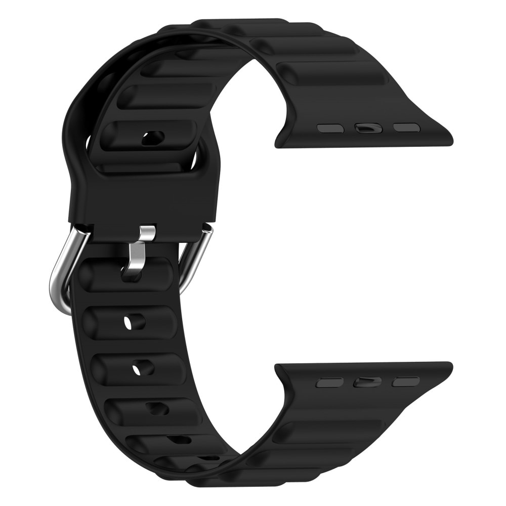 Apple Watch Ultra 2 49mm Sportigt armband i silikon, svart