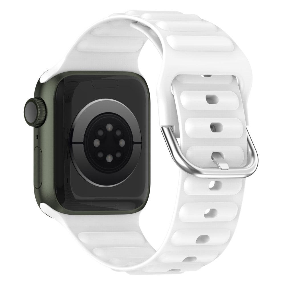 Apple Watch 42mm Sportigt armband i silikon, vit