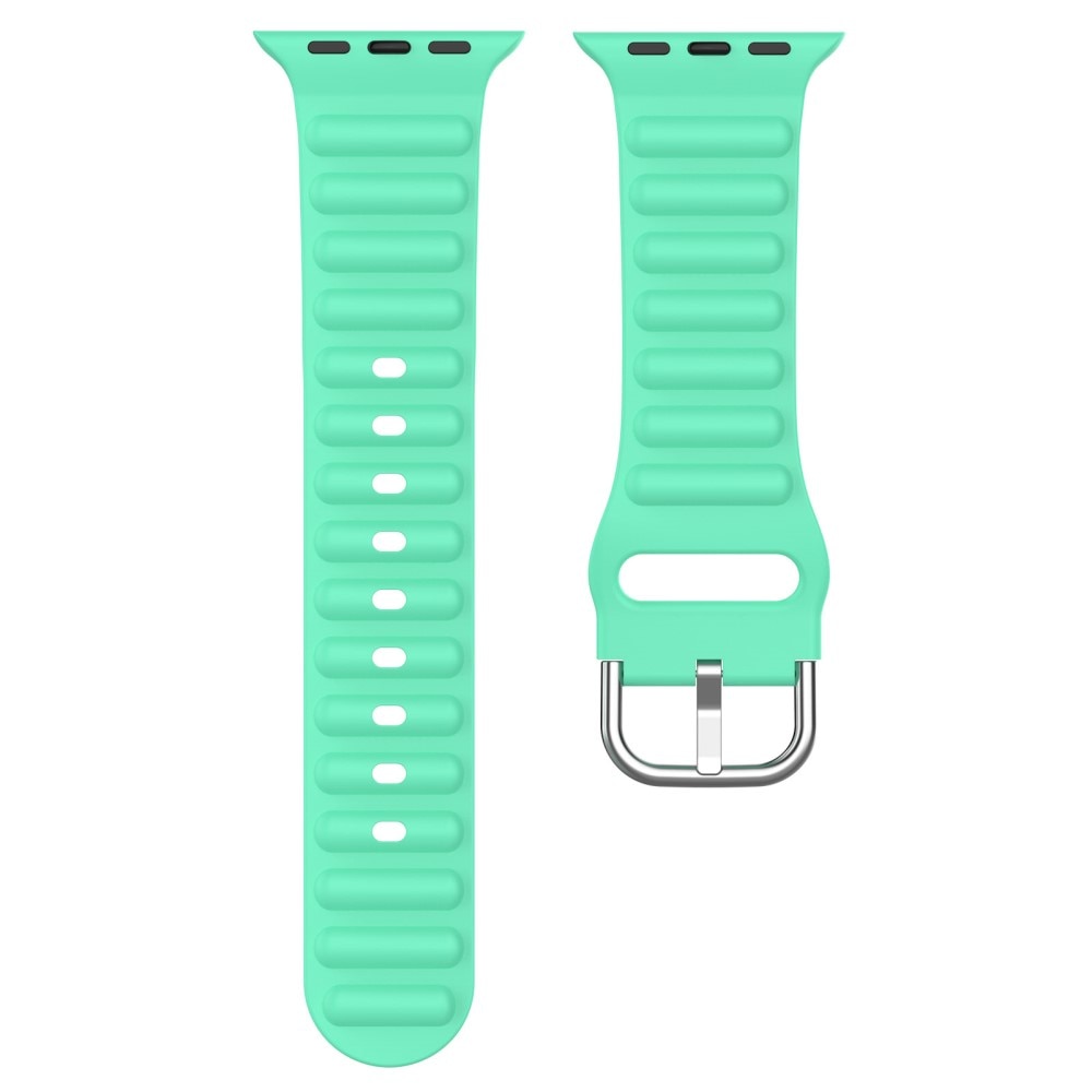 Apple Watch 45mm Series 9 Sportigt armband i silikon, grön
