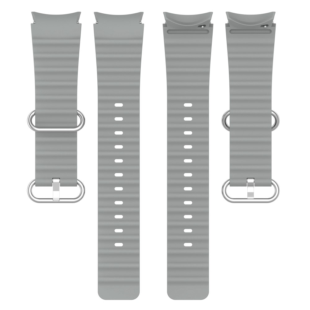 Samsung Galaxy Watch 6 40mm Sportigt Full-fit armband i silikon, grå