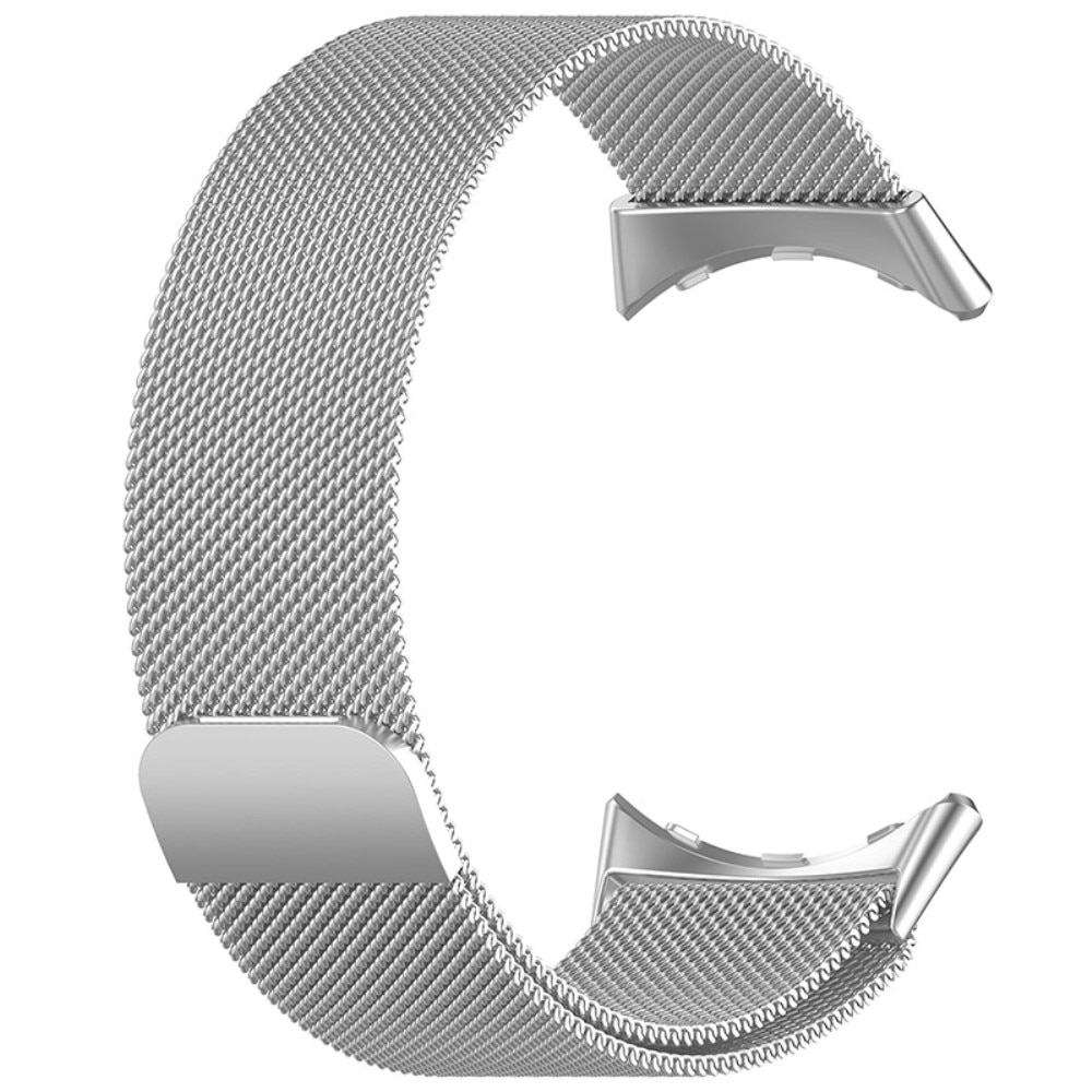 Google Pixel Watch Armband Milanese Loop, silver