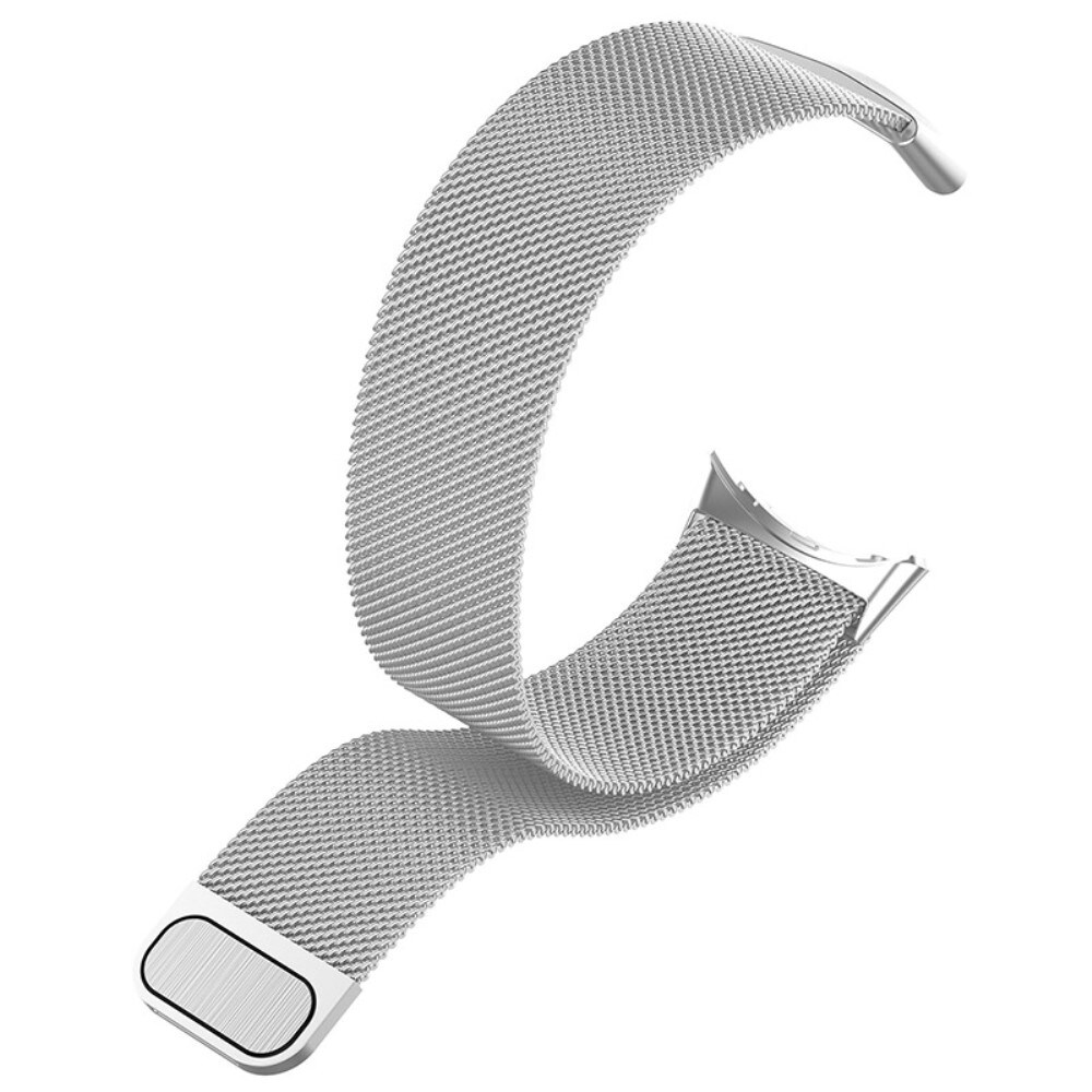 Google Pixel Watch Armband Milanese Loop, silver