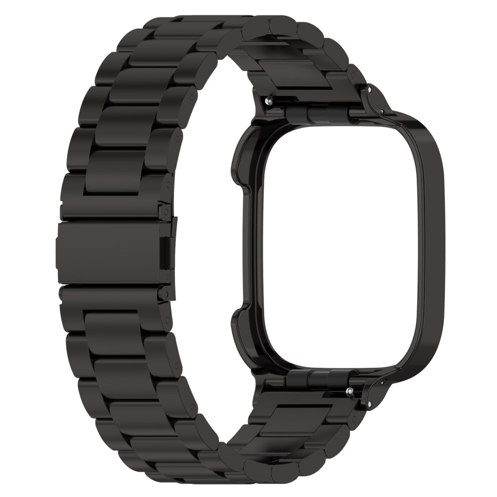 Xiaomi Redmi Watch 3 Stilrent länkarmband i metall, svart