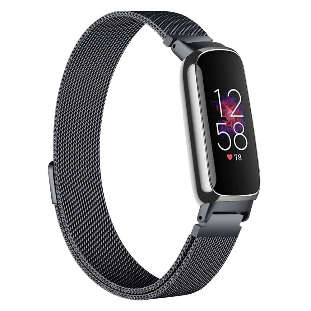 Fitbit Inspire 3 Armband Milanese Loop, svart