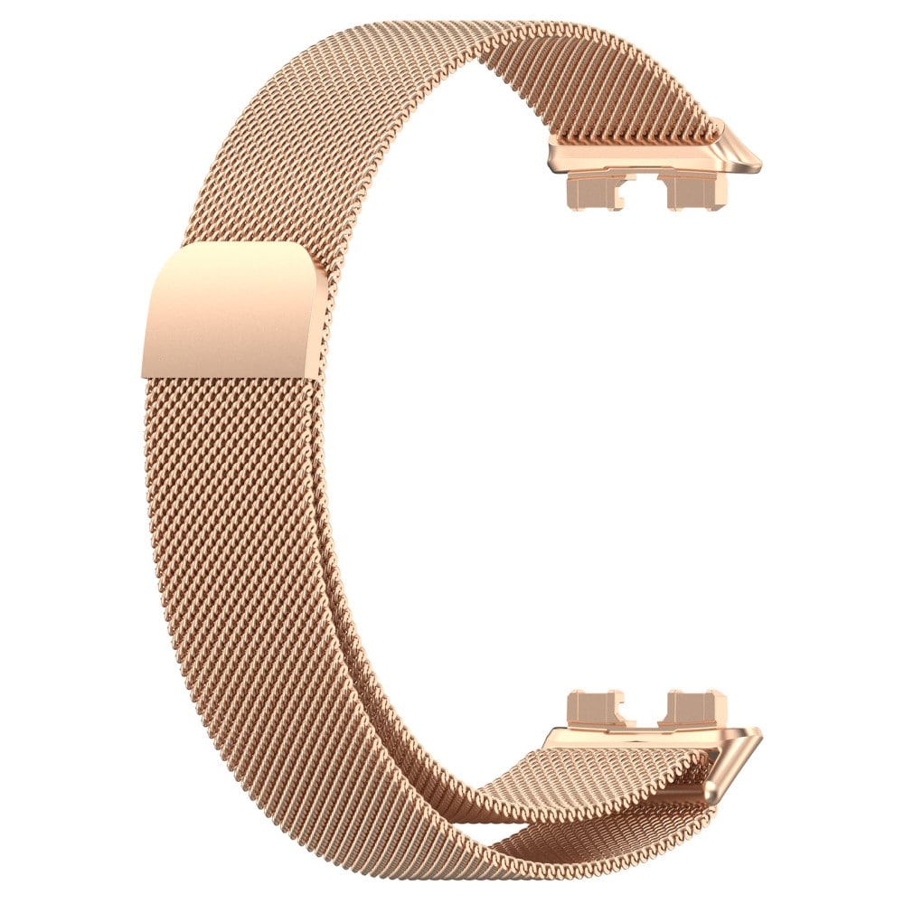 Huawei Band 8 Armband Milanese Loop, roséguld