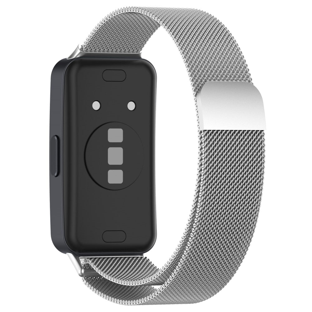 Huawei Band 8 Armband Milanese Loop, silver