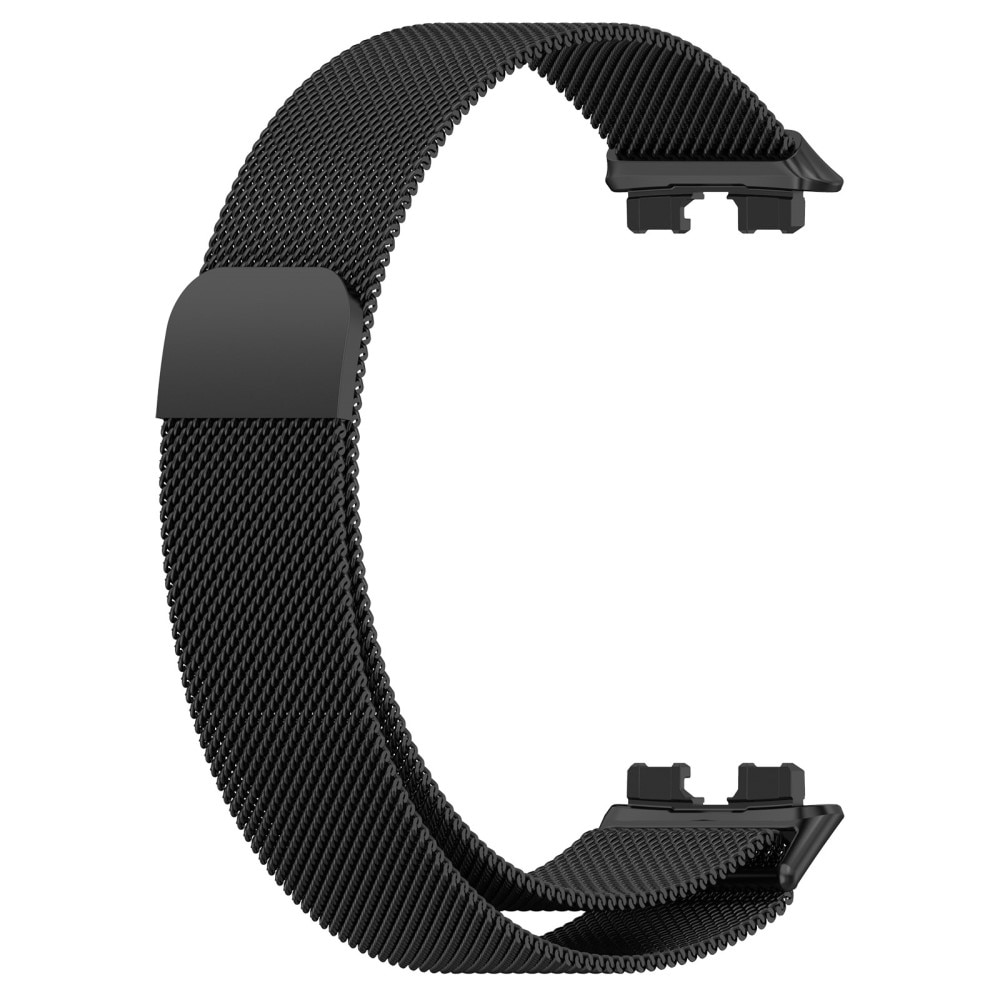 Huawei Band 8 Armband Milanese Loop, svart