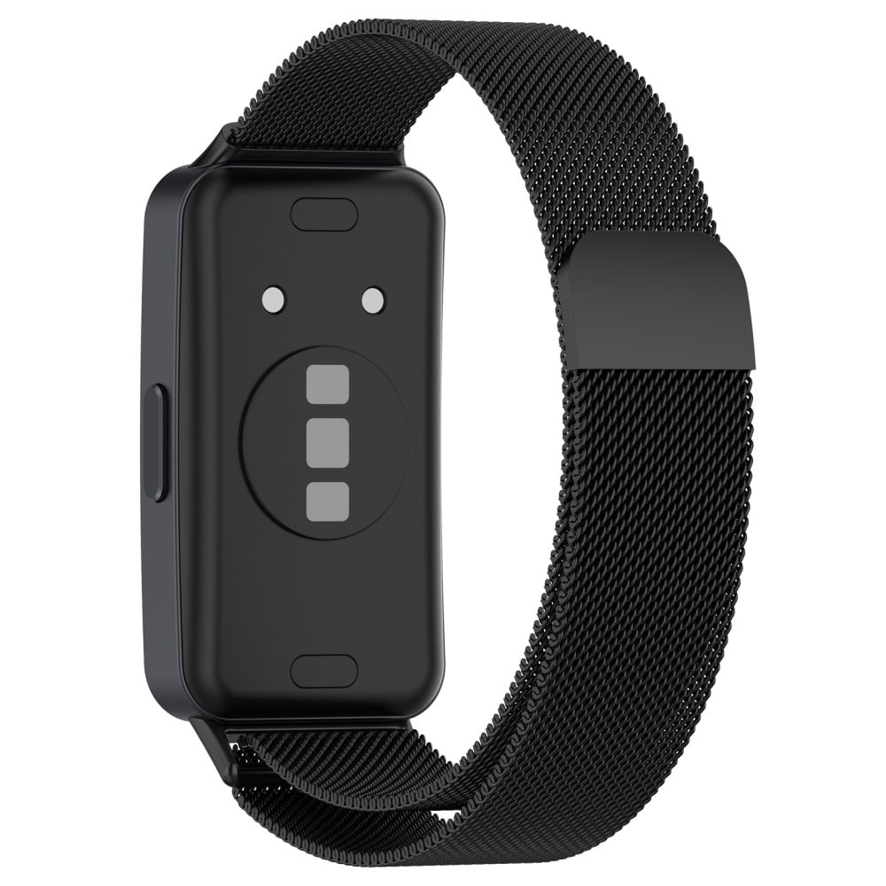 Huawei Band 8 Armband Milanese Loop, svart