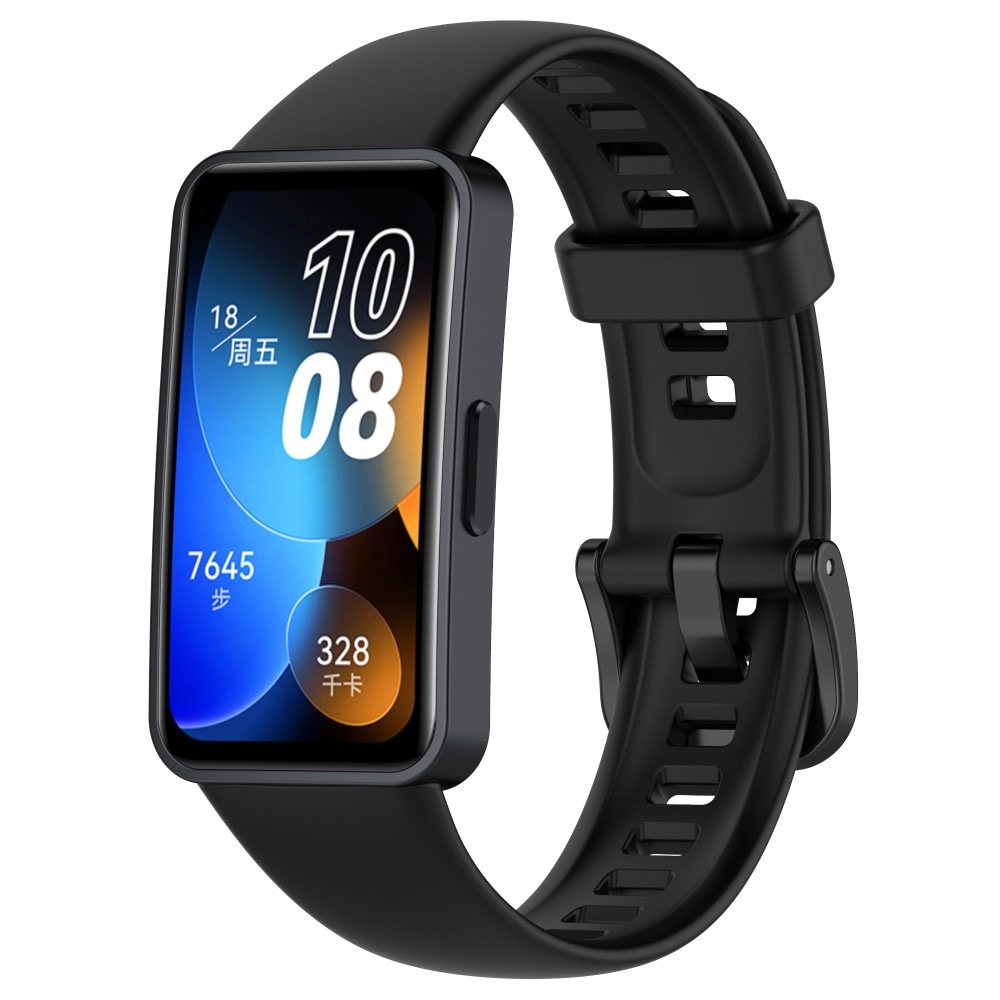 Huawei Band 8 Armband i silikon, svart