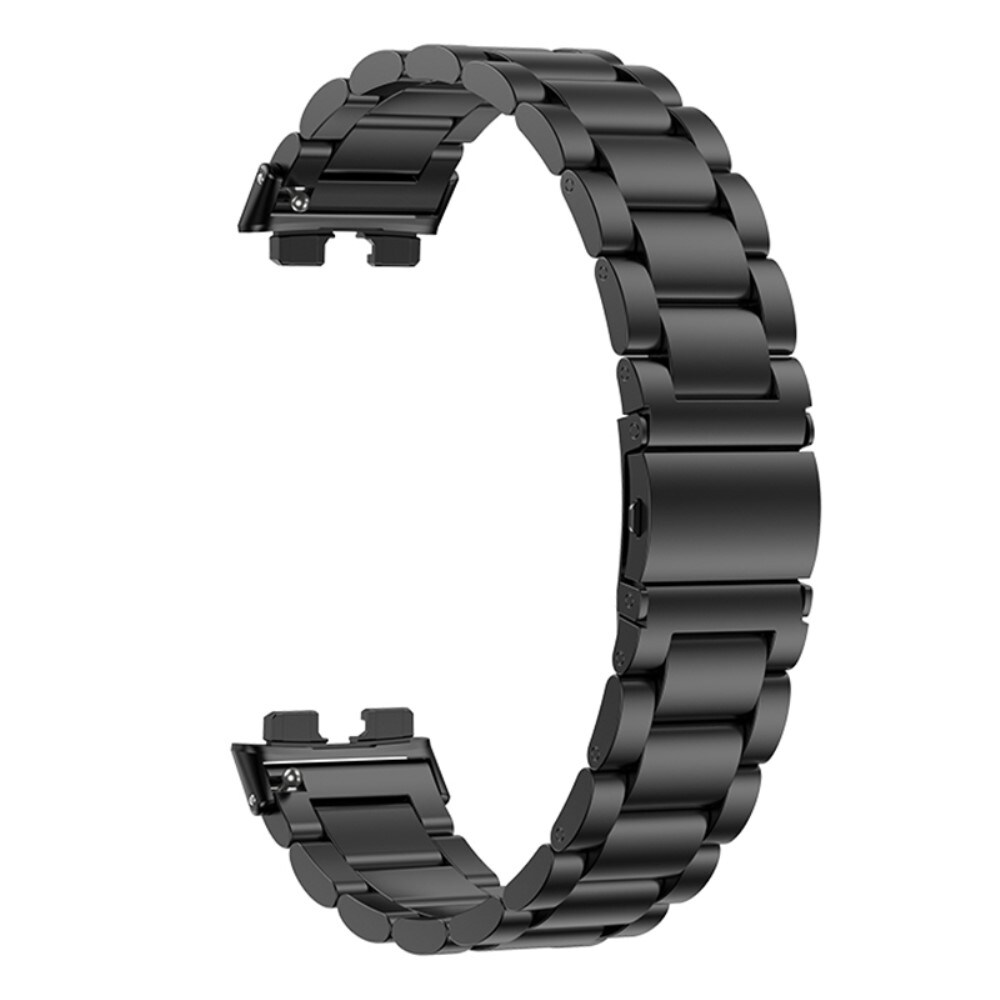 Huawei Band 8 Stilrent länkarmband i metall, Svart
