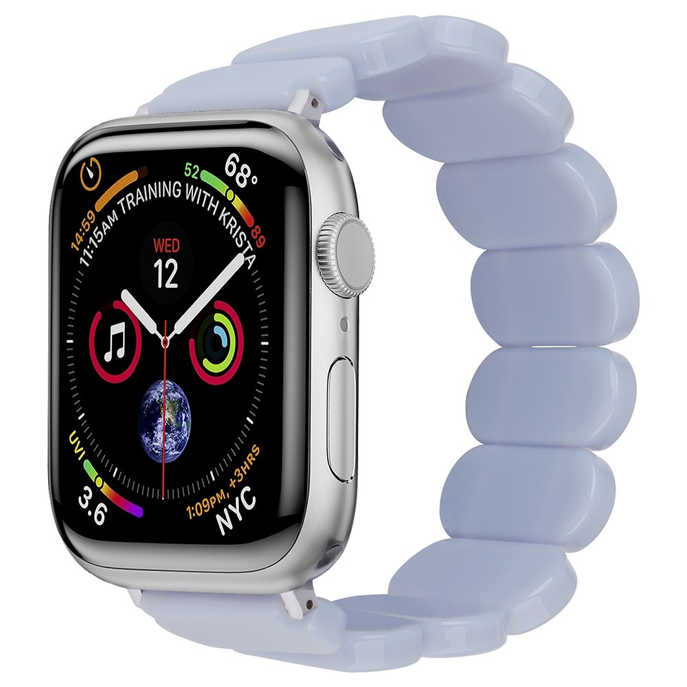 Apple Watch 44mm Flexibelt Armband i resin, lila