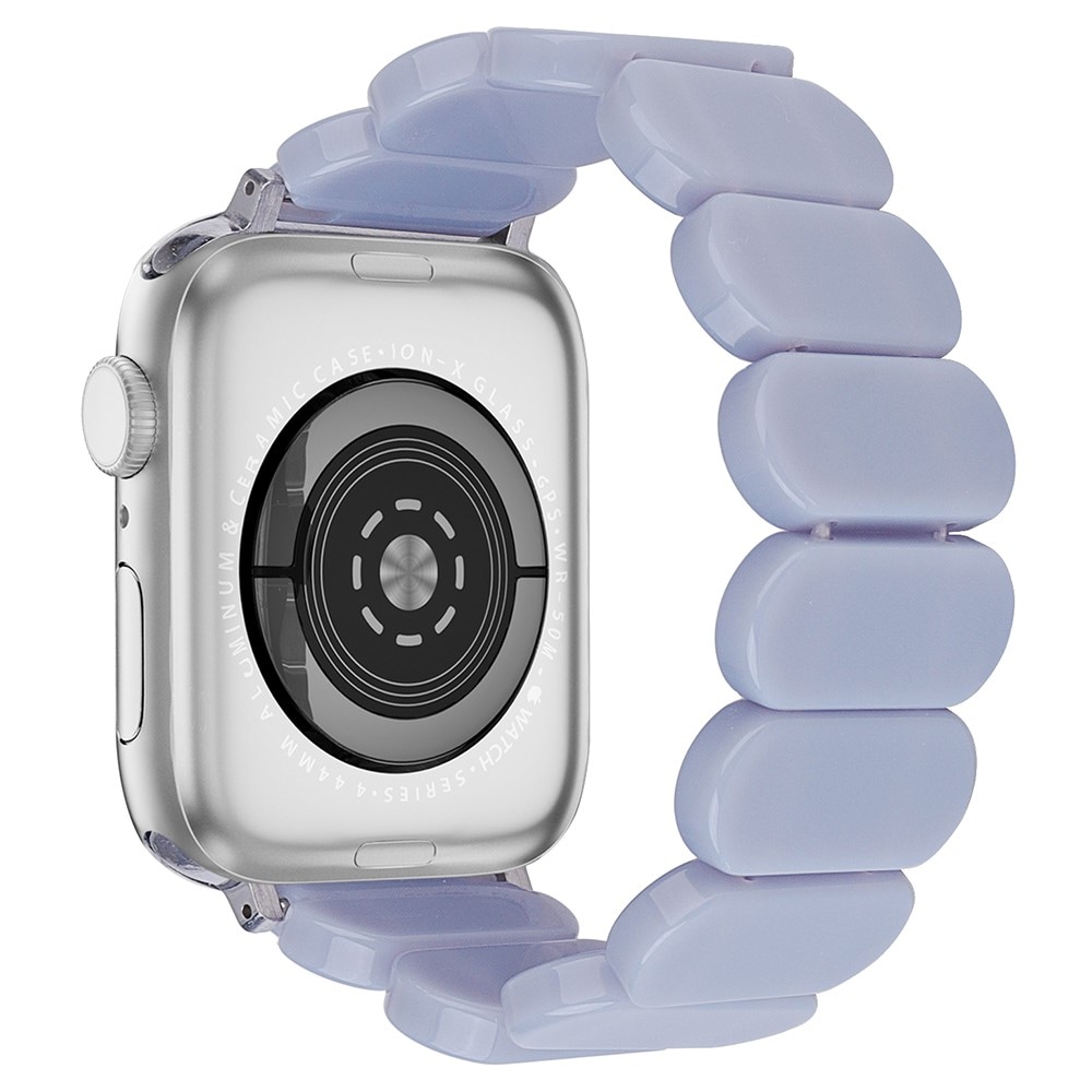 Apple Watch 41mm Series 9 Flexibelt Armband i resin, lila