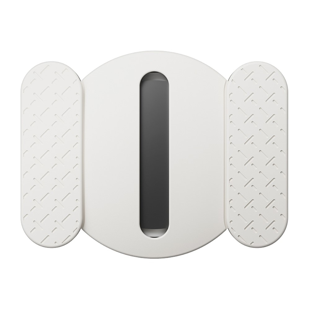 Apple AirTag Magnetiskt Skal i silikon, vit