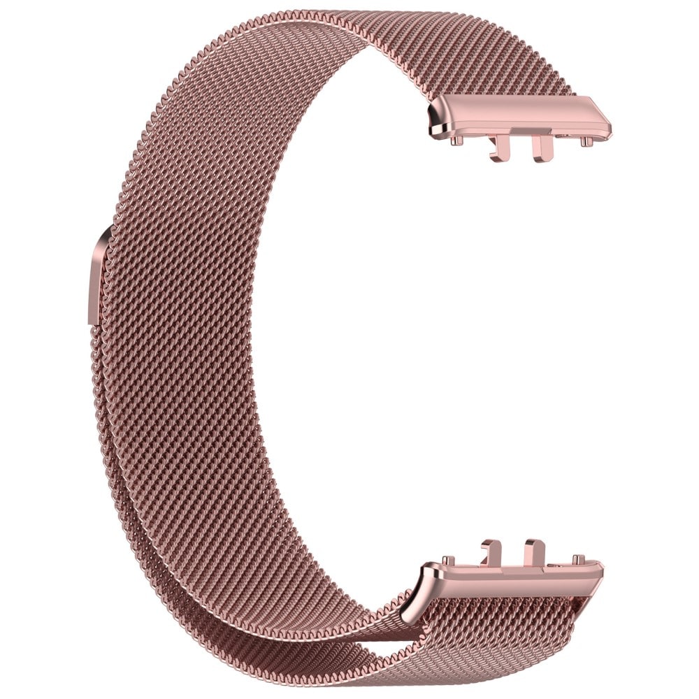 Samsung Galaxy Fit 3 Armband Milanese Loop, rosa guld