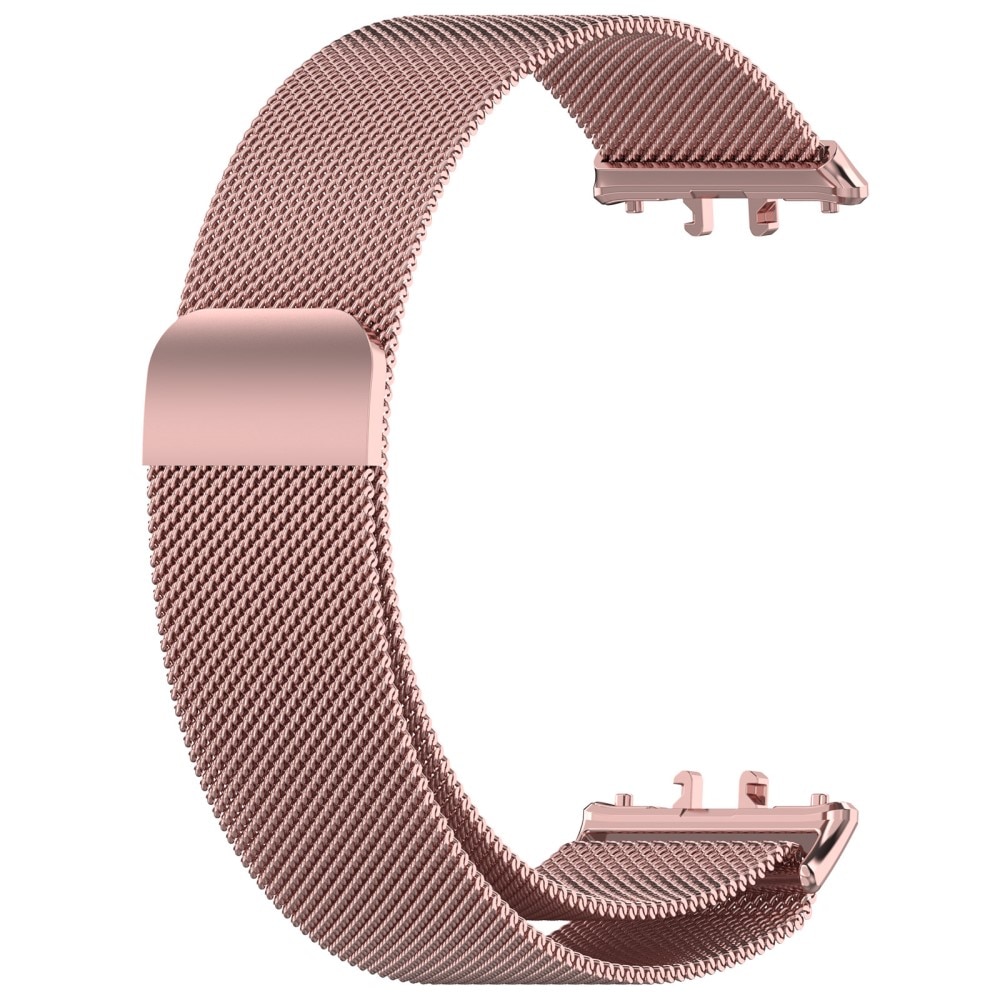 Samsung Galaxy Fit 3 Armband Milanese Loop, rosa guld