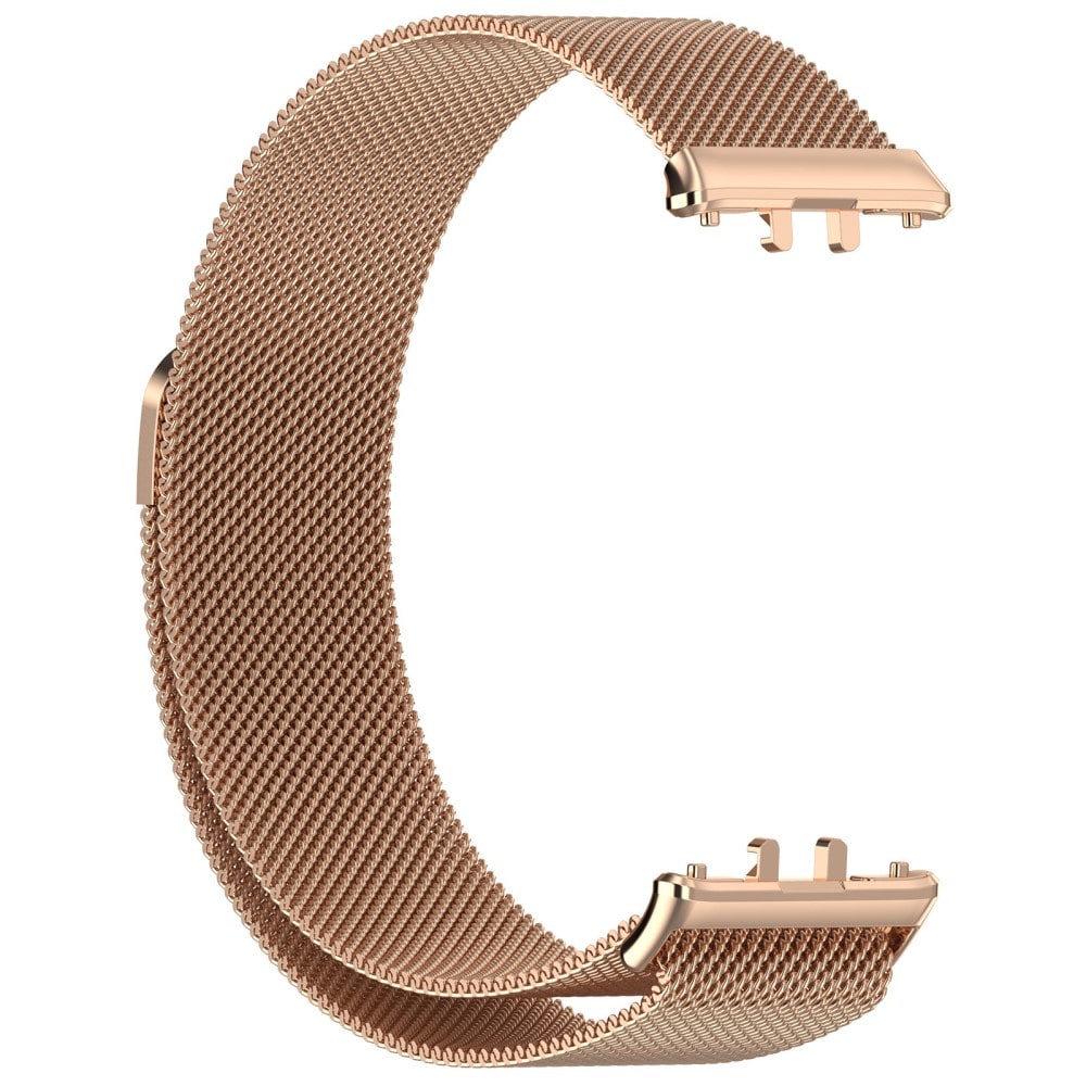 Samsung Galaxy Fit 3 Armband Milanese Loop, roséguld