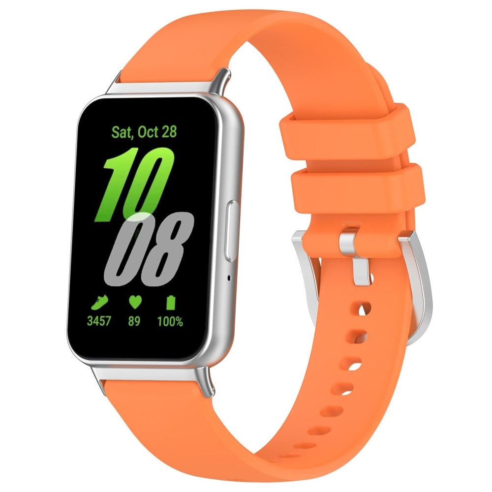 Samsung Galaxy Fit 3 Armband i silikon, orange