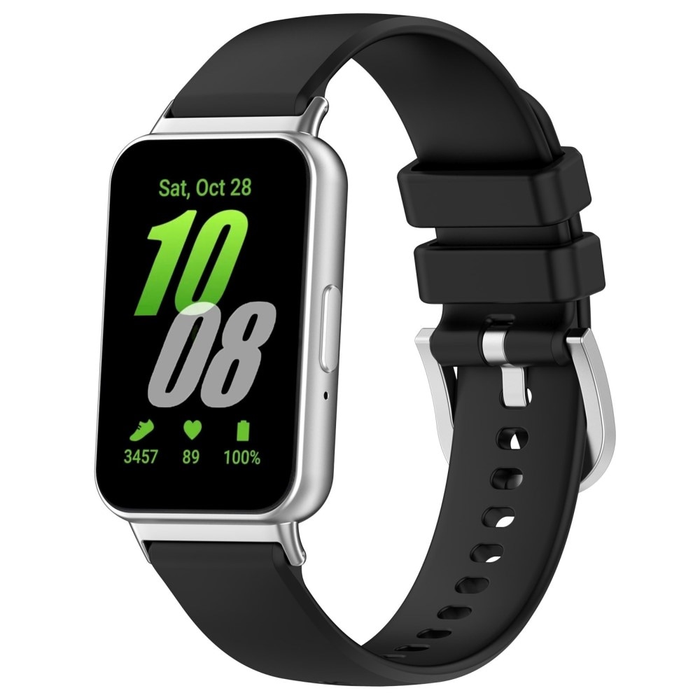 Samsung Galaxy Fit 3 Armband i silikon, svart