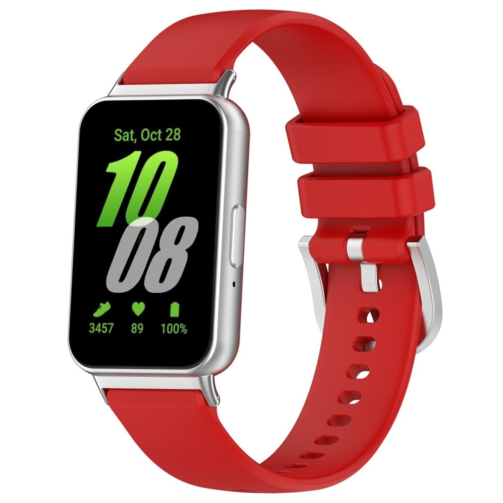 Samsung Galaxy Fit 3 Armband i silikon, röd