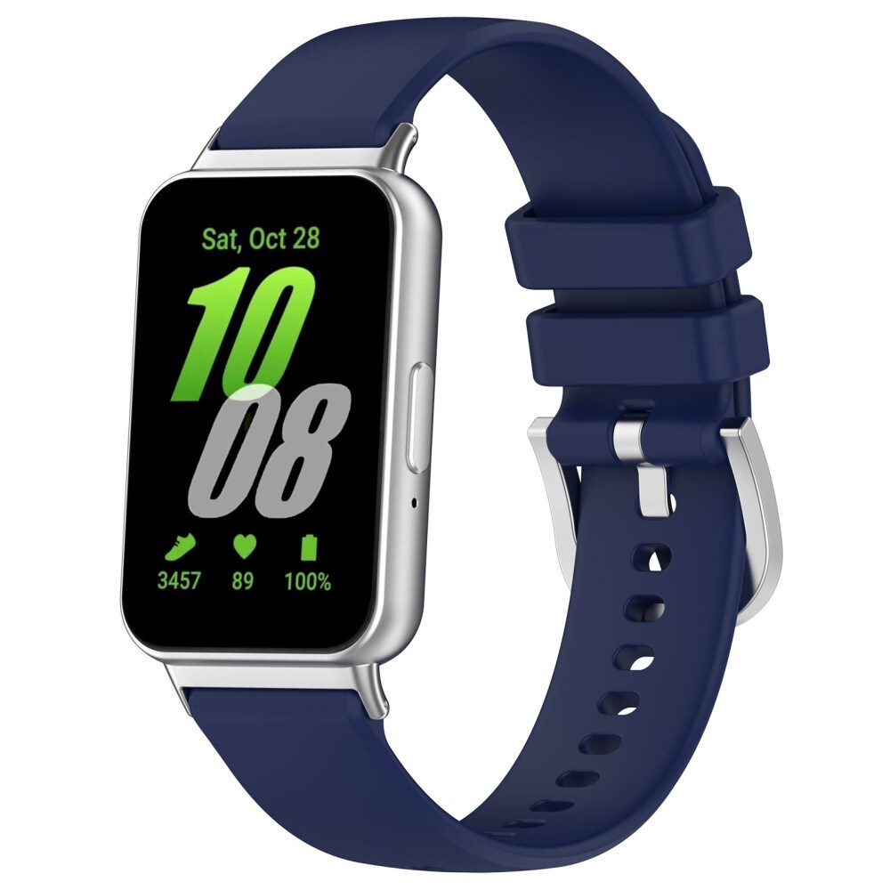 Samsung Galaxy Fit 3 Armband i silikon, mörkblå