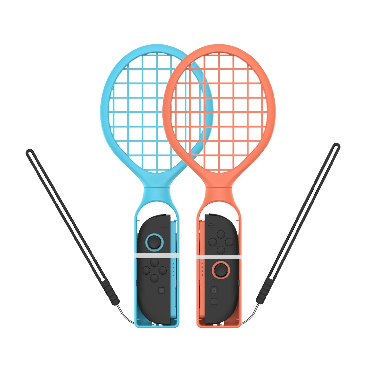 Nintendo Switch OLED Joy-Con rackets, Blå/Röd