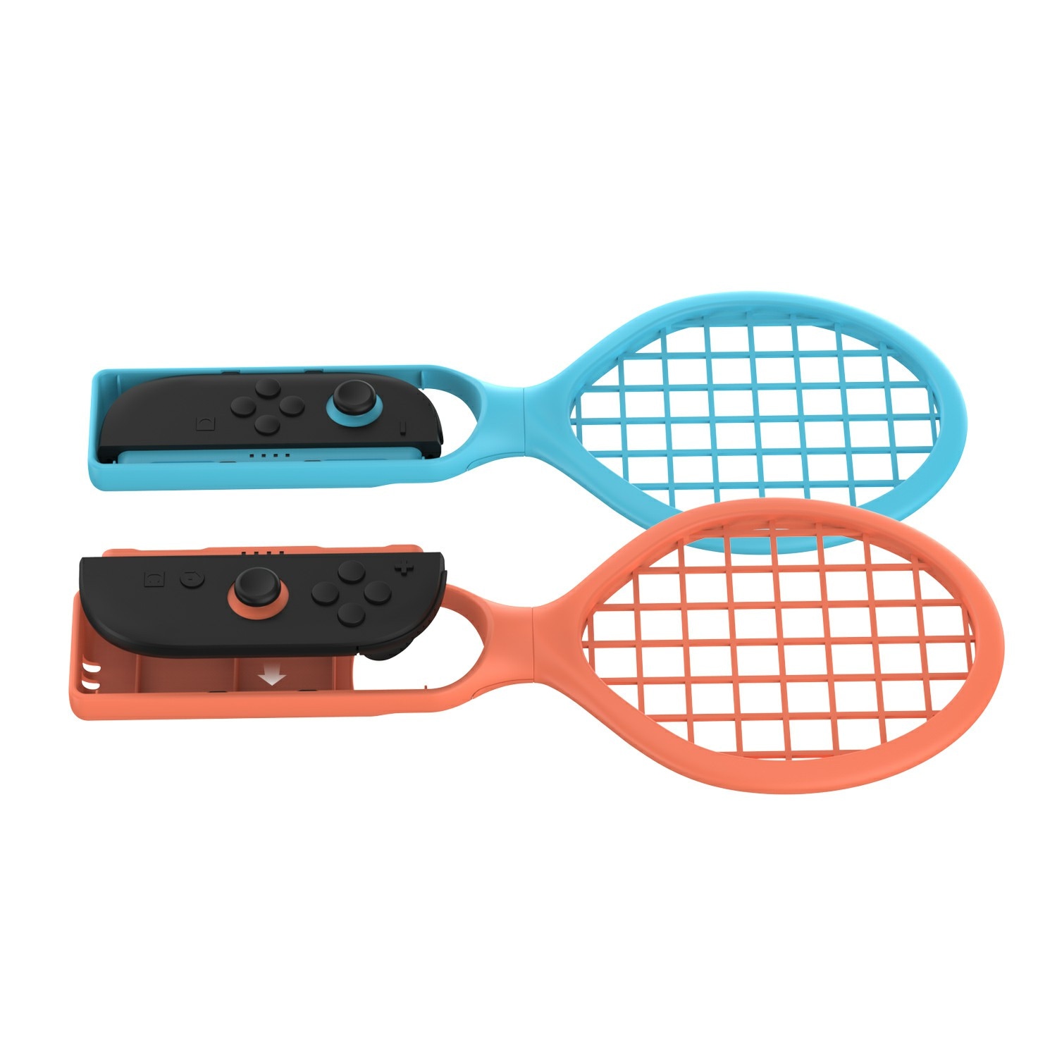 Nintendo Switch OLED Joy-Con rackets, Blå/Röd