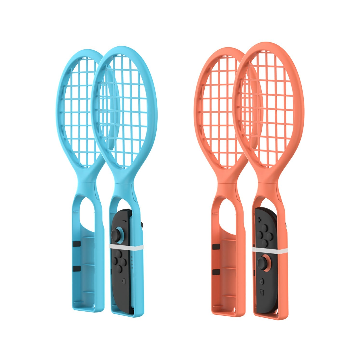 Nintendo Switch OLED Joy-Con rackets, Blå/Röd