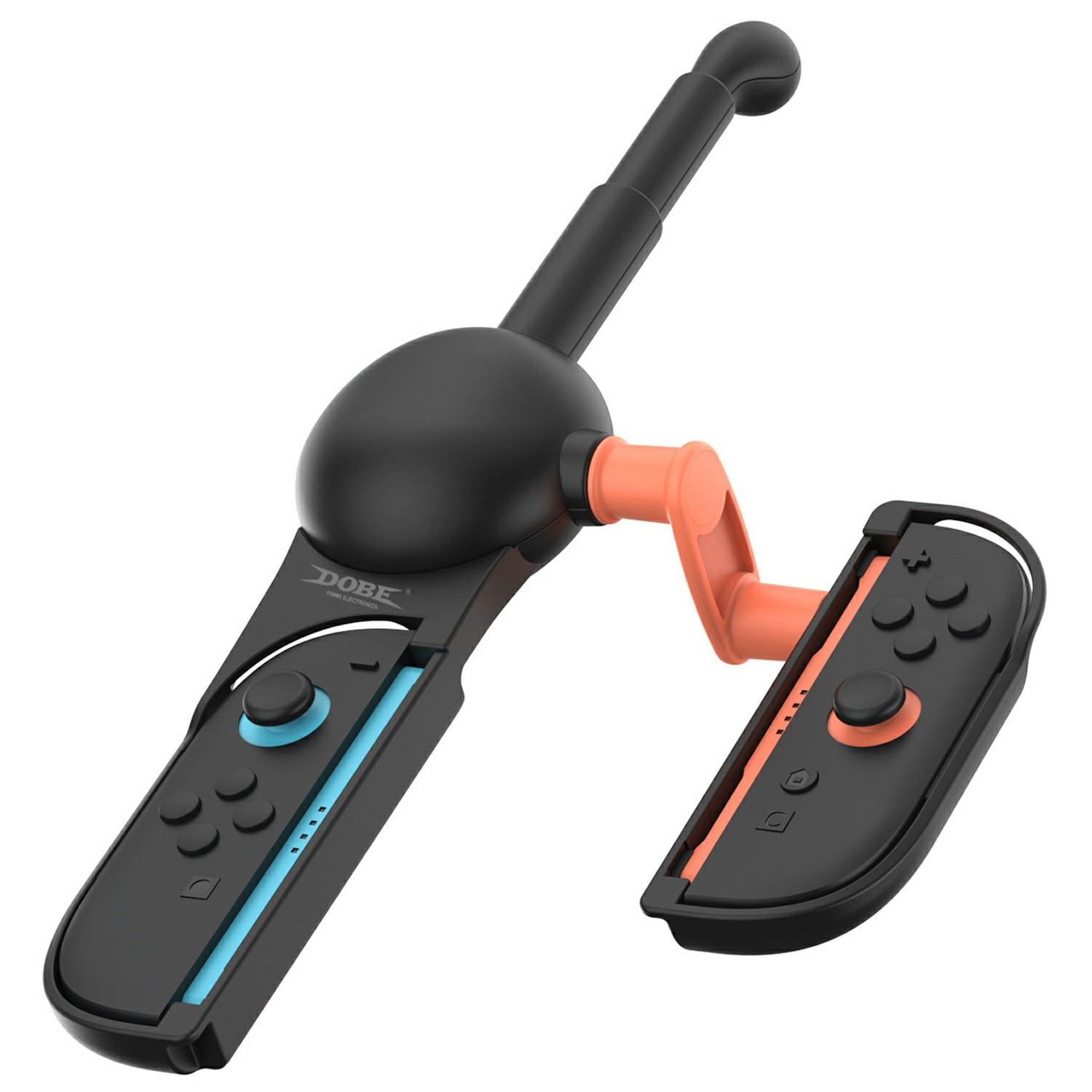 Nintendo Switch OLED Joy-Con fiskespö, Svart
