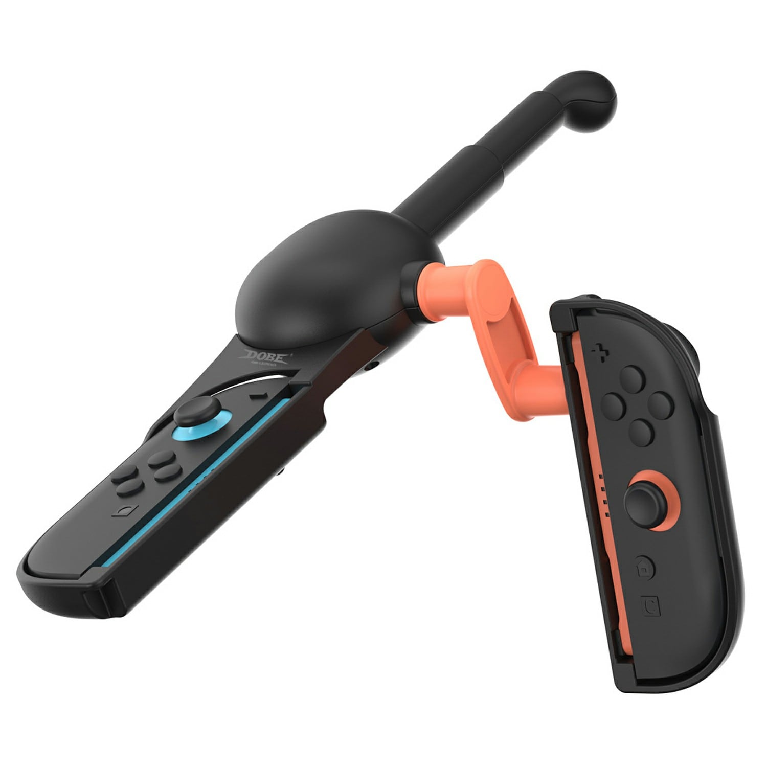 Nintendo Switch OLED Joy-Con fiskespö, Svart