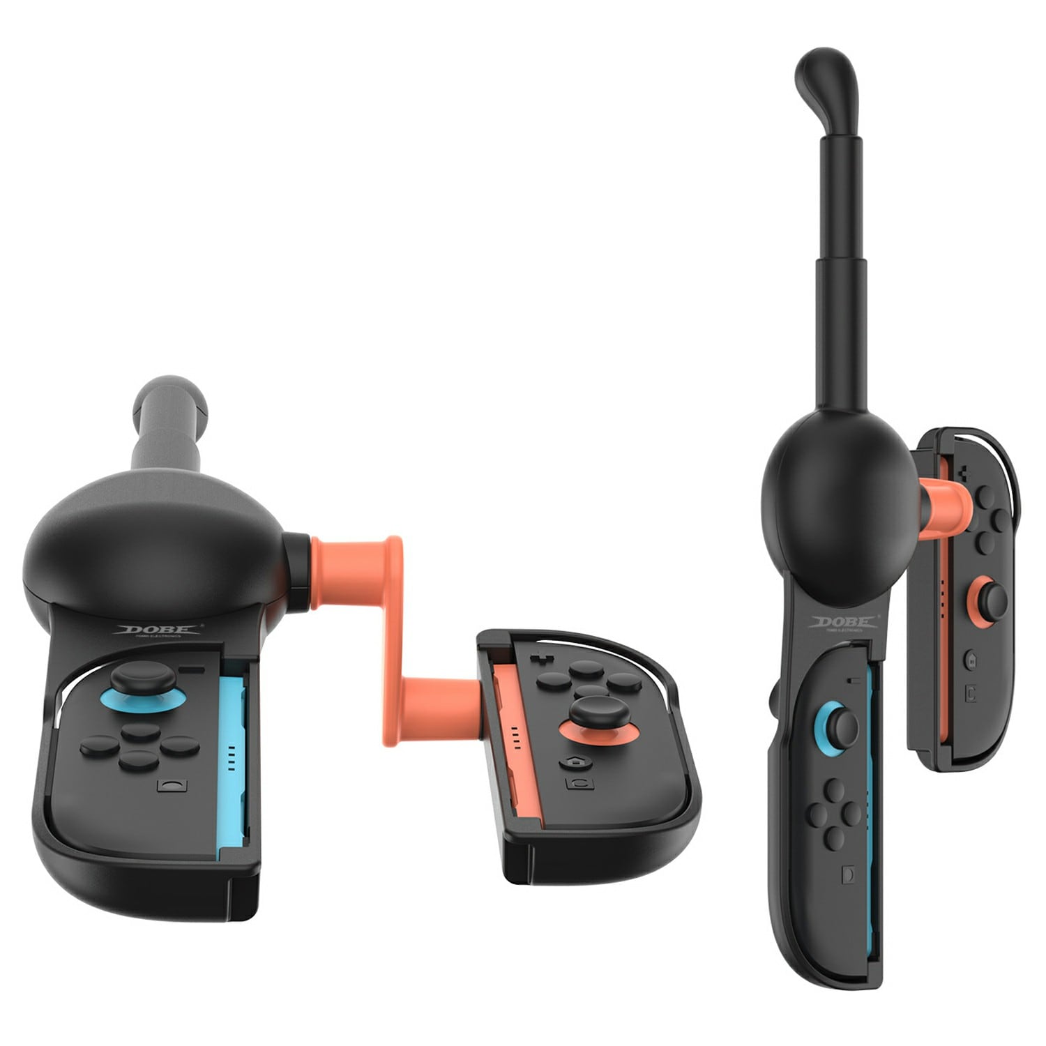 Nintendo Switch OLED Joy-Con fiskespö, Svart