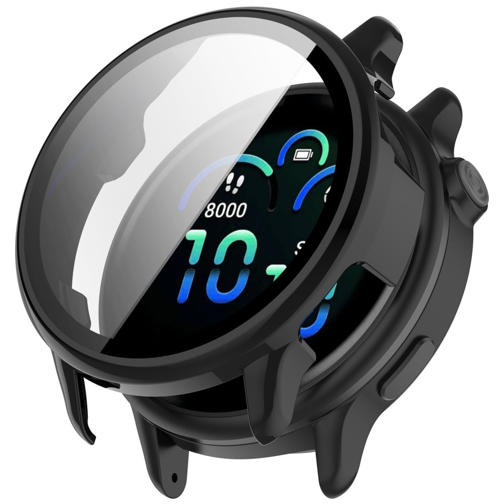 Garmin Vivoactive 6 Heltäckande skal med inbyggt skärmskydd, Svart